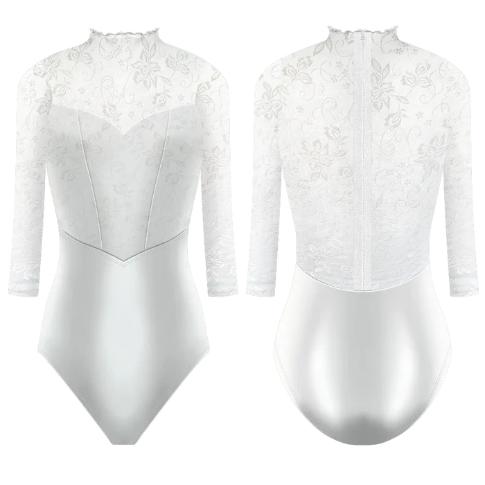Snowflake Lace Leotard (L0100L)