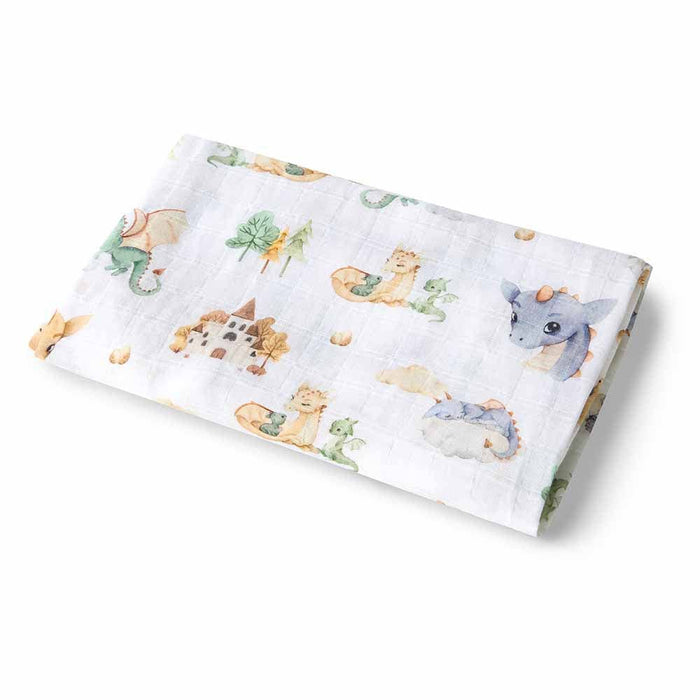 Snuggle Hunny - Dragon Organic Muslin Wrap