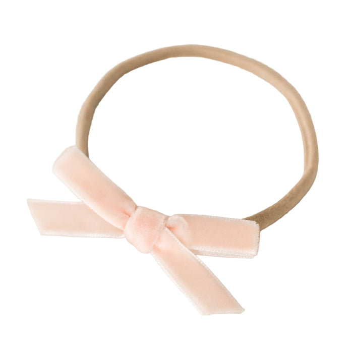 Snuggle Hunny - Lychee Velvet Bow