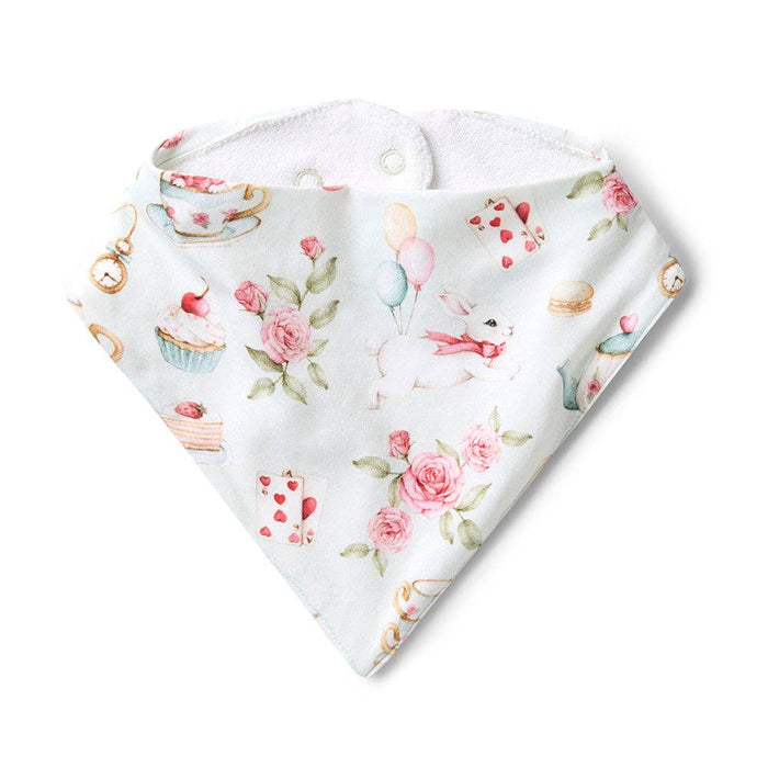Snuggle Hunny - White Rabbit Organic Dribble Bib