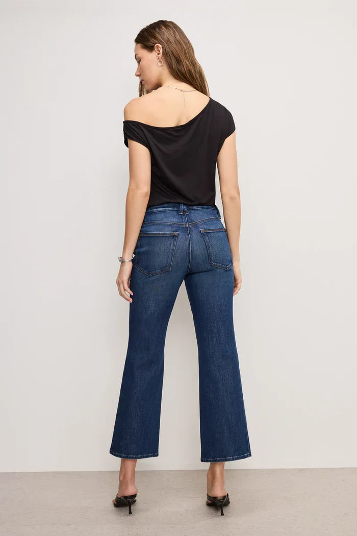 Soft Tech Good Legs Cropped Mini Boot - Indigo977