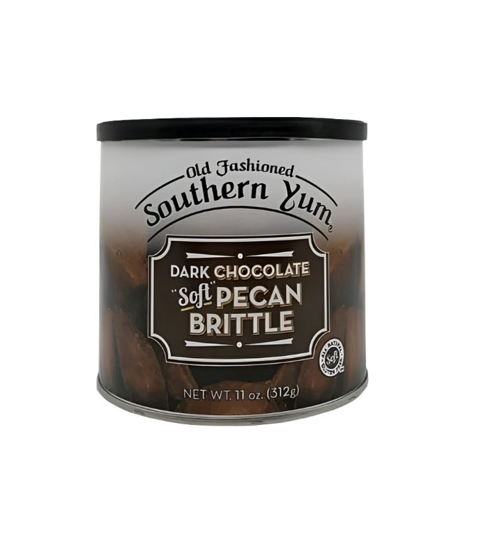southern yum dark chocolate pecan brittle