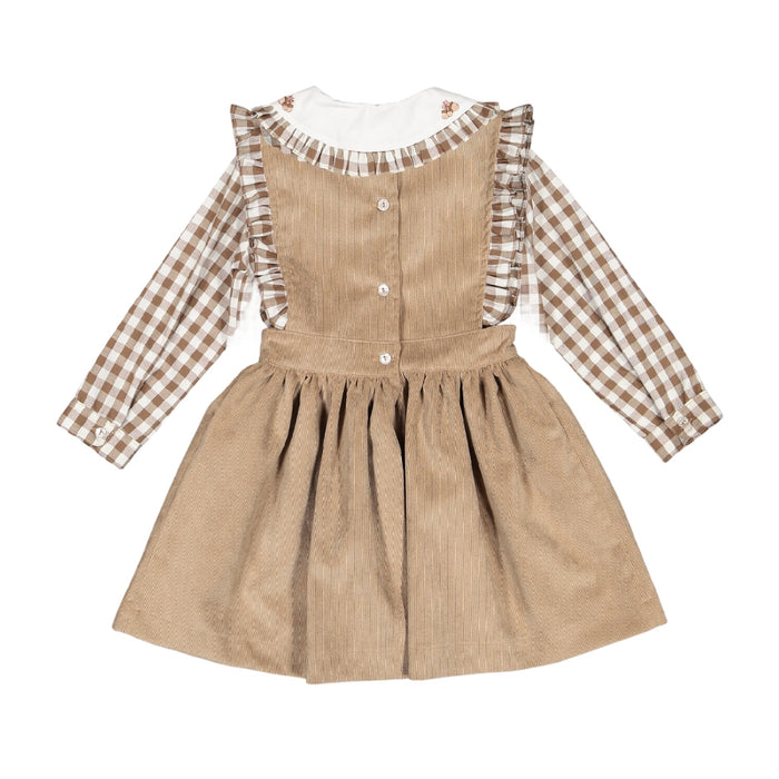 Squirrels Dress Girl 2-piece set
