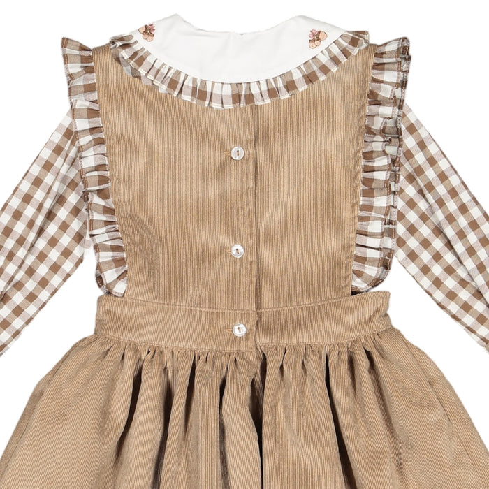 Squirrels Dress Girl 2-piece set