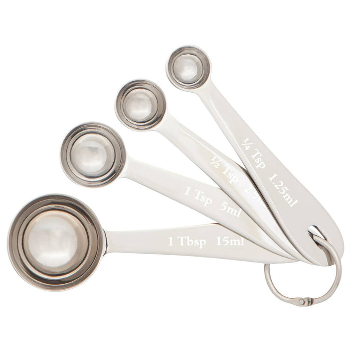 Stainless Steel Measuring Spoons - Set of 4