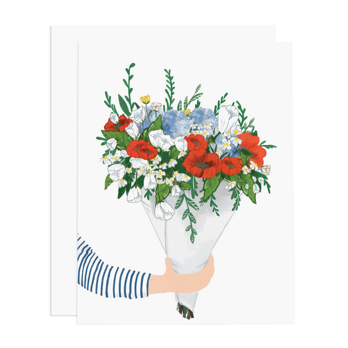 Summer Bouquet Greeting Card