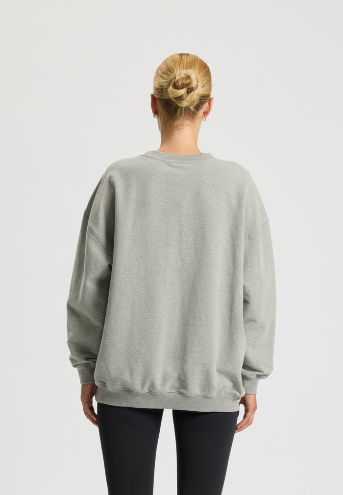 Rethinkit Sweat Shirt Logo Sweatshirt 0105 grey melange