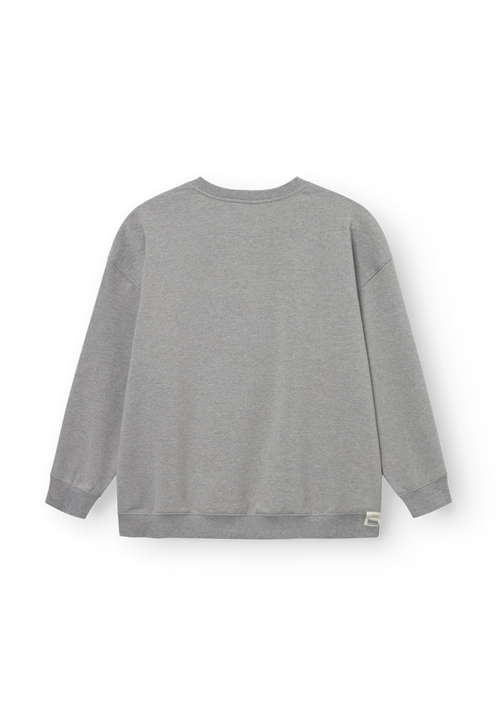 Rethinkit Sweat Shirt Logo Sweatshirt 0105 grey melange
