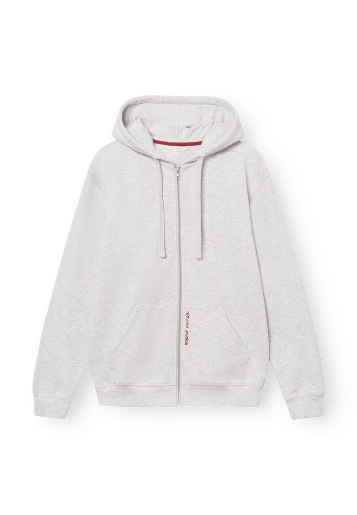 Rethinkit Sweat zip hoodie unisex Sweatshirt 0220 light melange grey