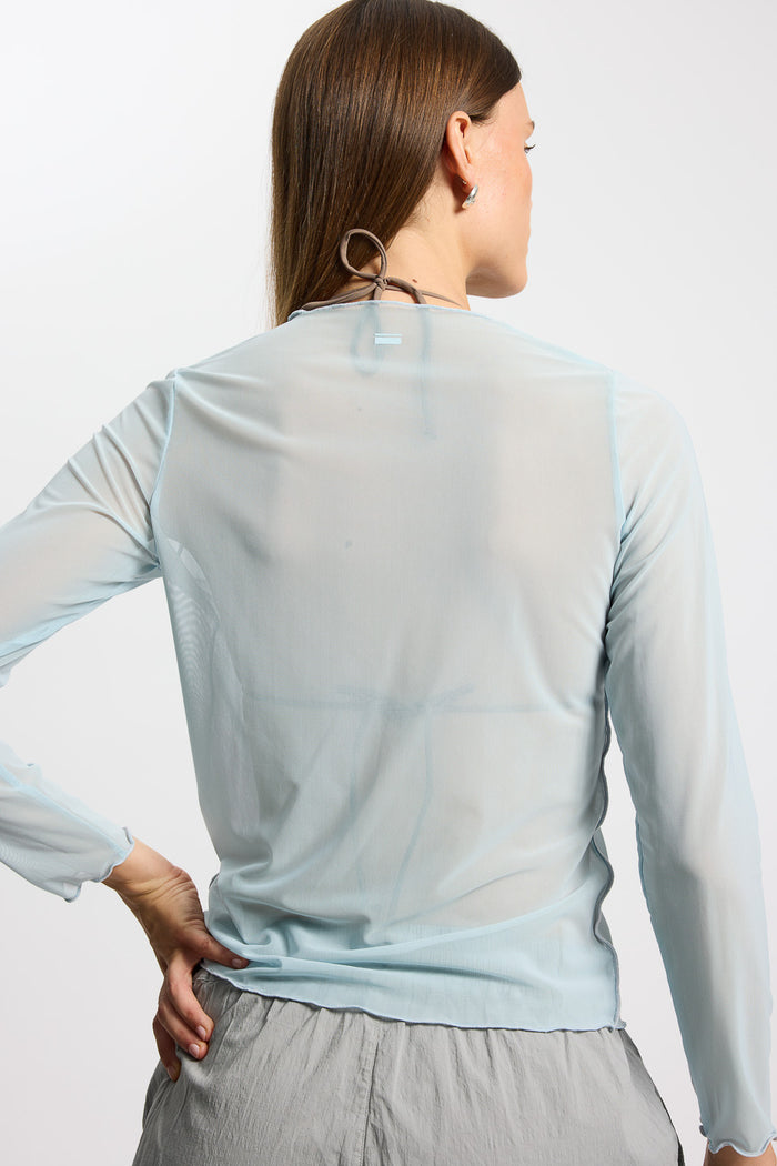 Rethinkit T-shirt Veil Tee 4031 Niagara Mist