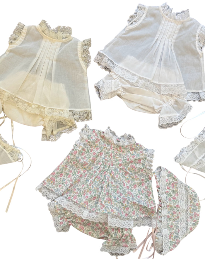 Taylor Girl Cotton 3-Pc Set (choose from 3 colors)