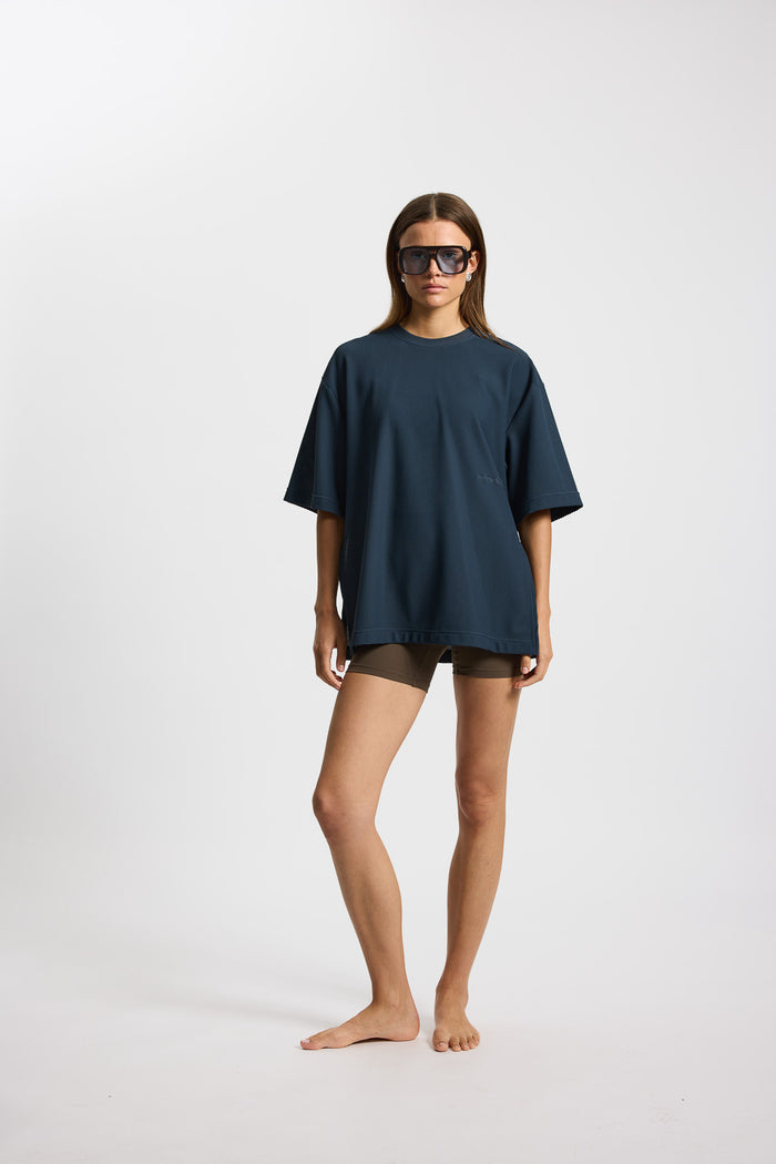 Rethinkit Tee Airflow Tee 1596 dark navy