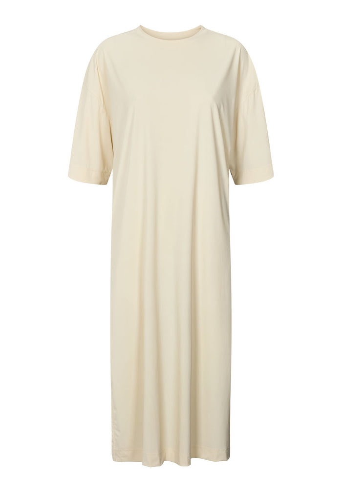 Rethinkit Tee Dress Slit dress 3355 summer sand