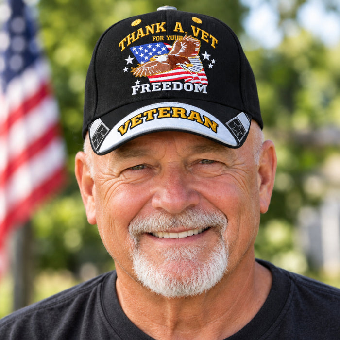 thank a vet for your freedom hat