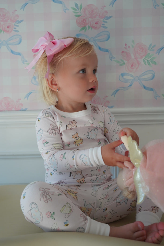 Thank Heaven for Little Girls Pink Pajama