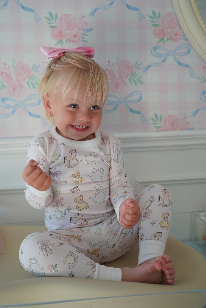 Thank Heaven for Little Girls Pink Pajama