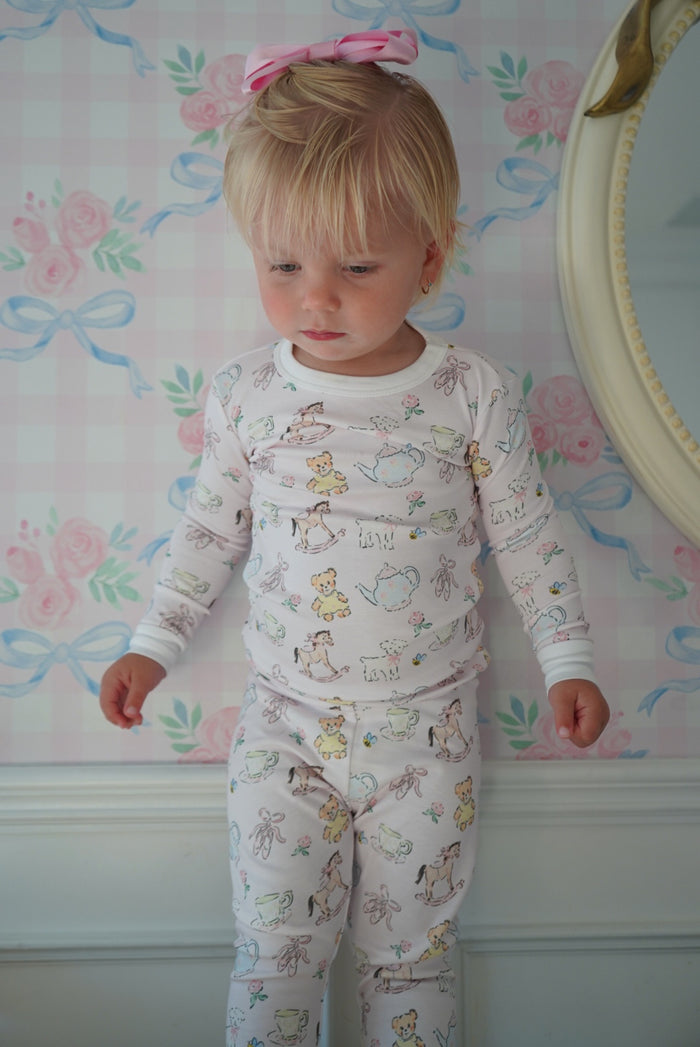 Thank Heaven for Little Girls Pink Pajama