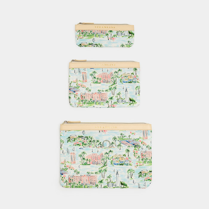 The Hamilton Princess Bermuda x SteamLine - Cosmetic Case Set