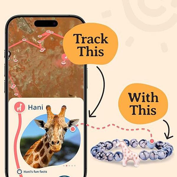 The Trek Giraffe Bracelet — Fahlo, view 2