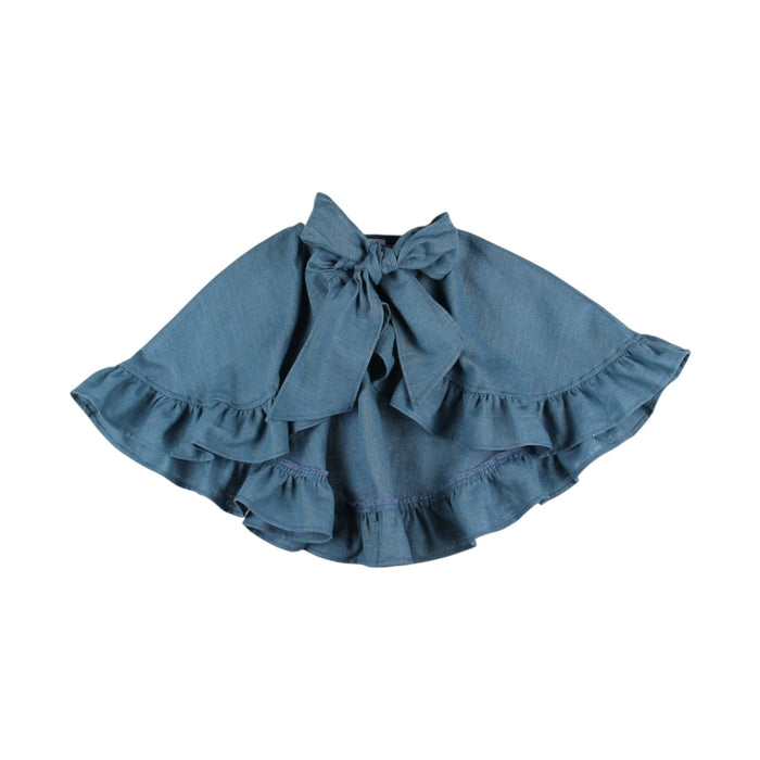 Thomassa Denim Blue Girl Cape