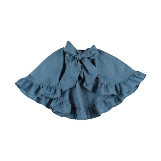 Thomassa Denim Blue Girl Cape