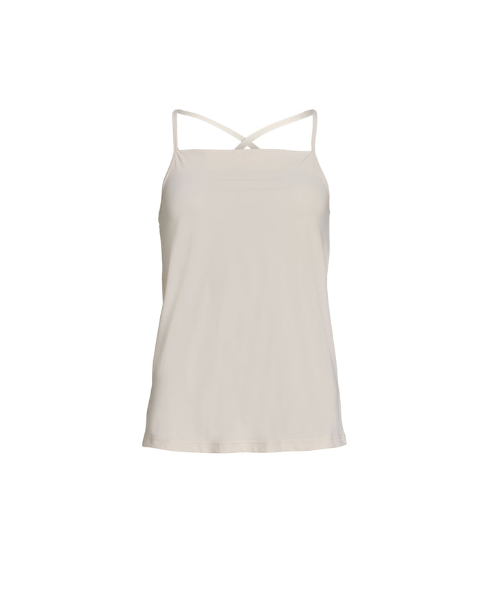 Rethinkit Top Crossed Back Ann Top 3352 sand