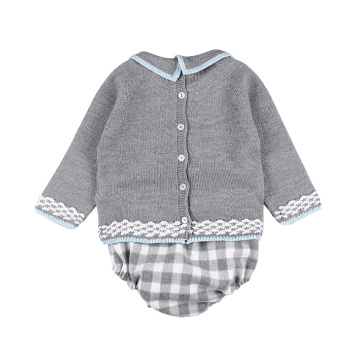 Touille Boy Chef Mouse Half-Knitted 2-Piece Set