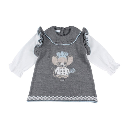 Touille Mouse Girl Knitted Dress