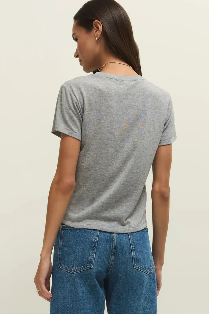 Tourist Tee Classic Heather Grey