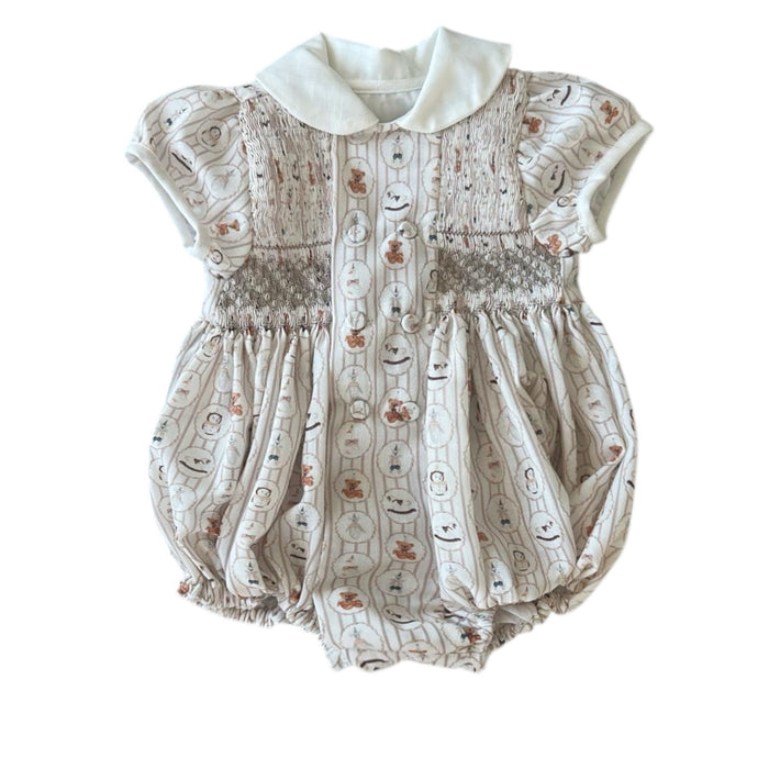 Toyland Boy Handsmocked Romper