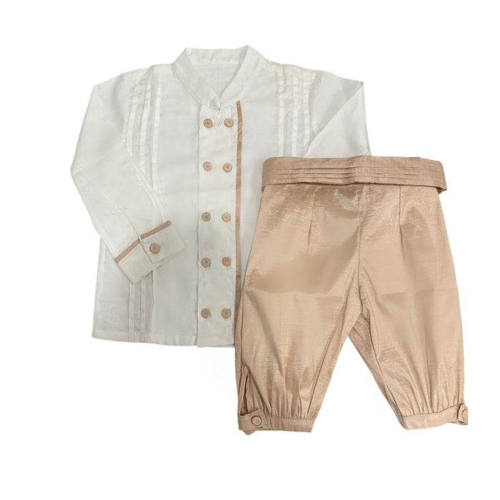 TPWC Iris Page Boy Camel Tafetta 2-PC Knickerbockers set