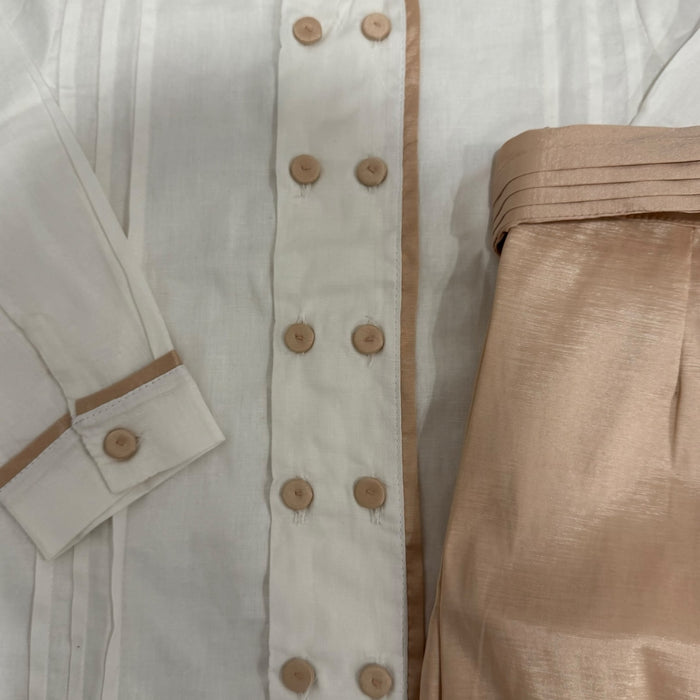 TPWC Iris Page Boy Camel Tafetta 2-PC Knickerbockers set