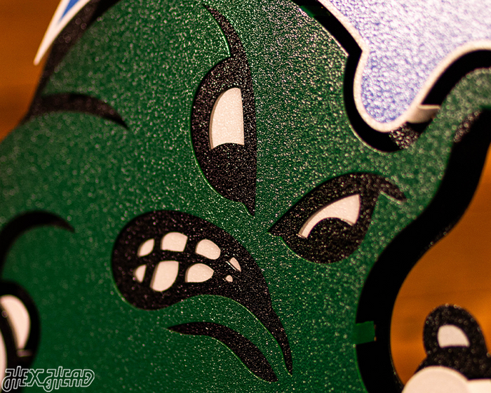 Tulane Green Wave 3D Artwork
