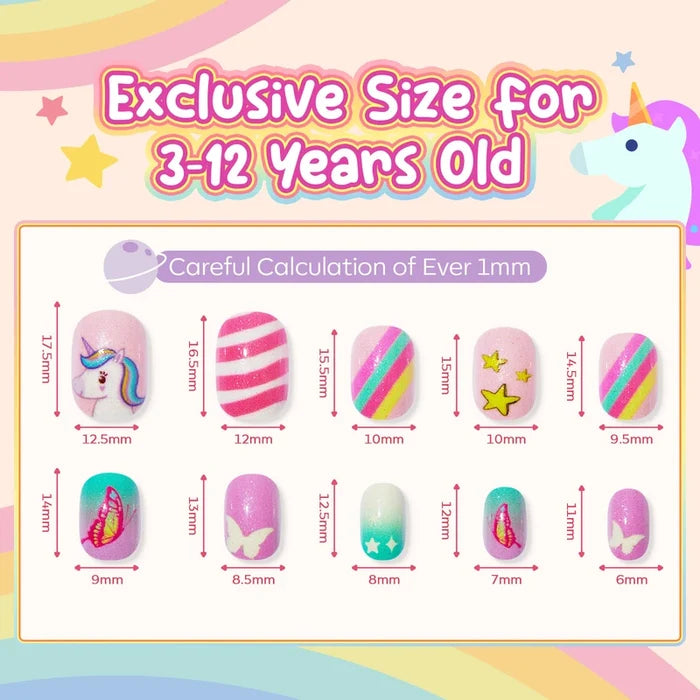 Kid Press on Nail Trio press on nails MODELONES #