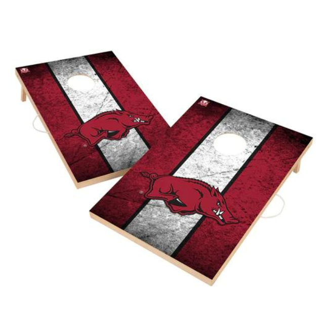 University of Arkansas Solid Wood 2'x3' Cornhole
