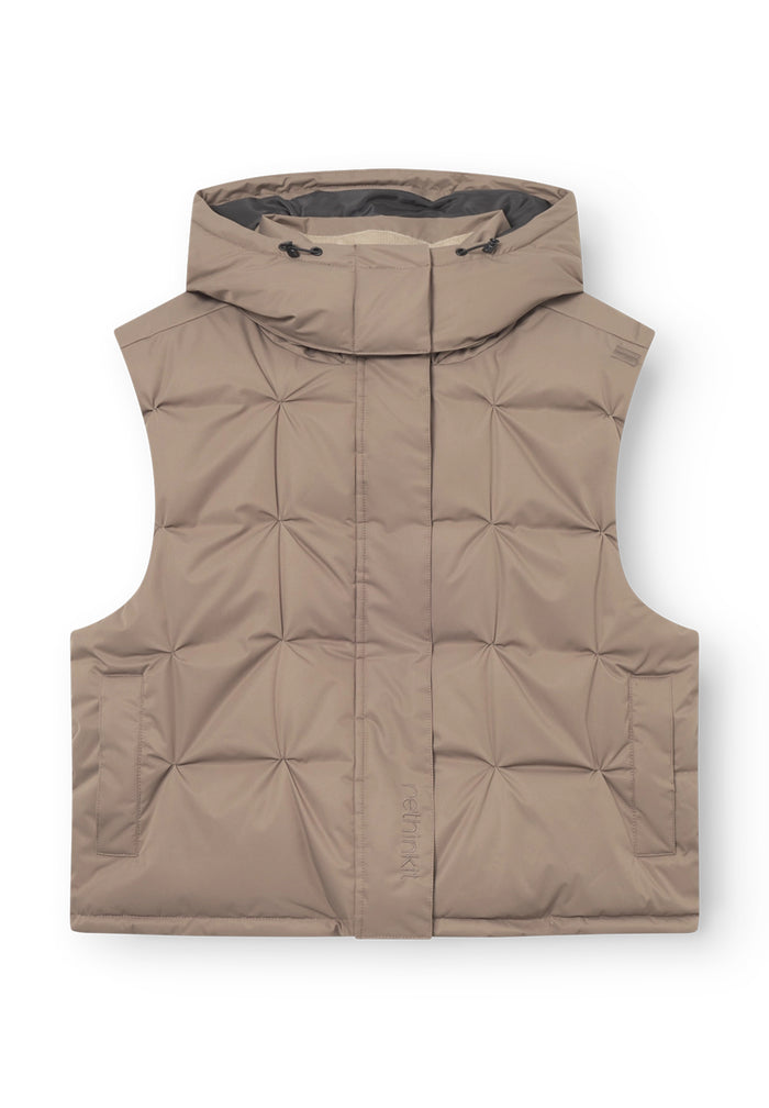Rethinkit Vest Cube Vest 3201 walnut