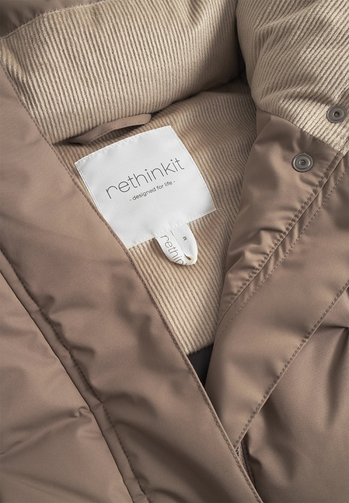 Rethinkit Vest Cube Vest 3201 walnut