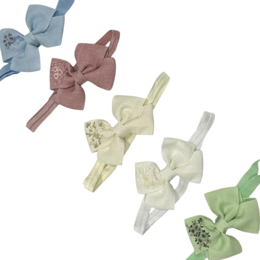 Victoria Handembroidered Headwraps