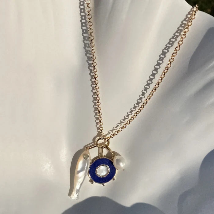 Vienna Charm Necklace 32in