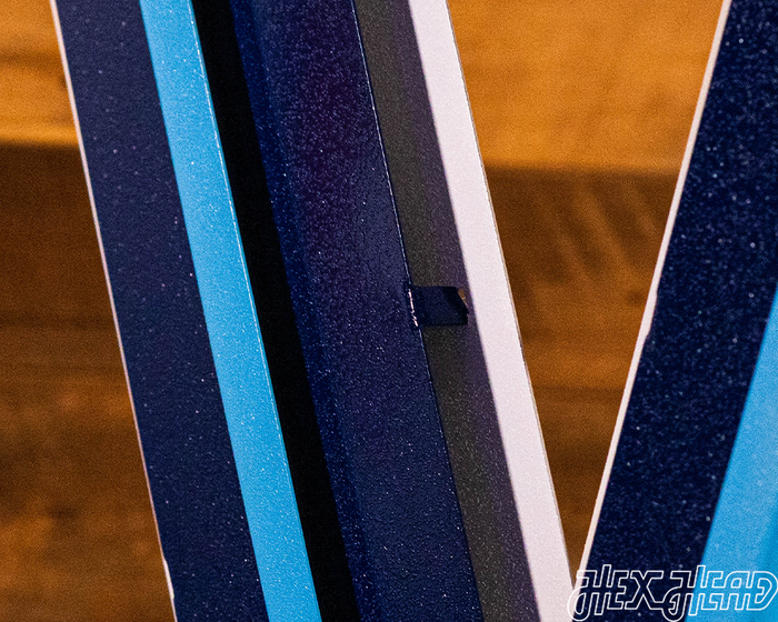 Villanova "V" 3D Metal Artwork