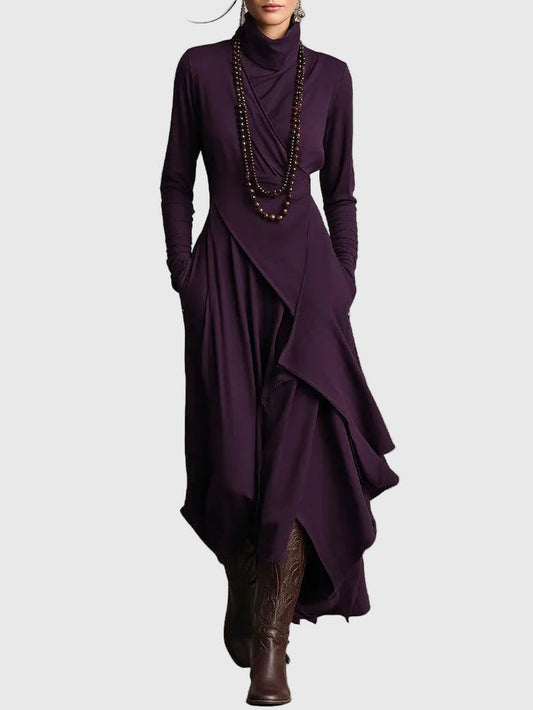 Violet | Maxi Pleated Dress
