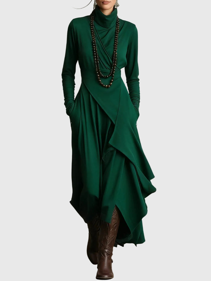 Violet | Maxi Pleated Dress