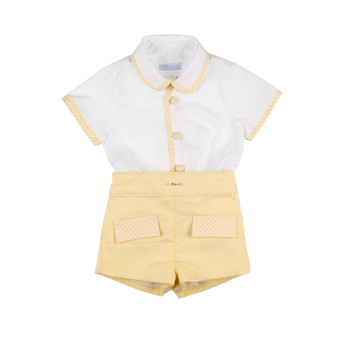 Vivianne Yellow Boy 2-piece Set