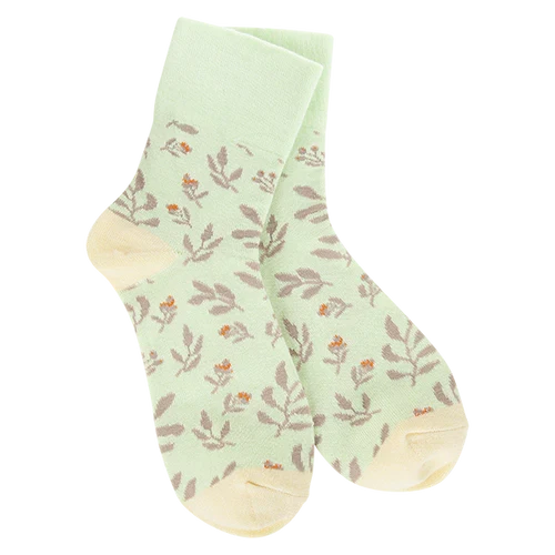 Weekend Garden Mini Crew — Crescent Sock Company, view 4
