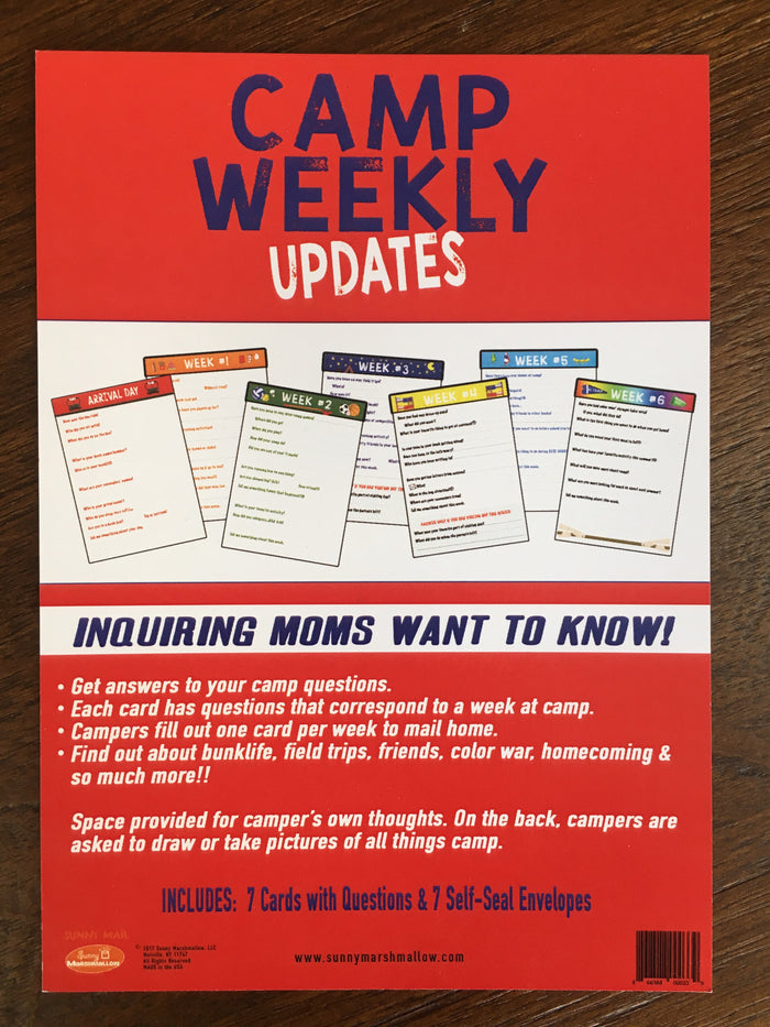 Weekly Fill-In Stationery