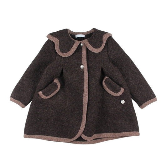 Wellington Girl Brown Coat