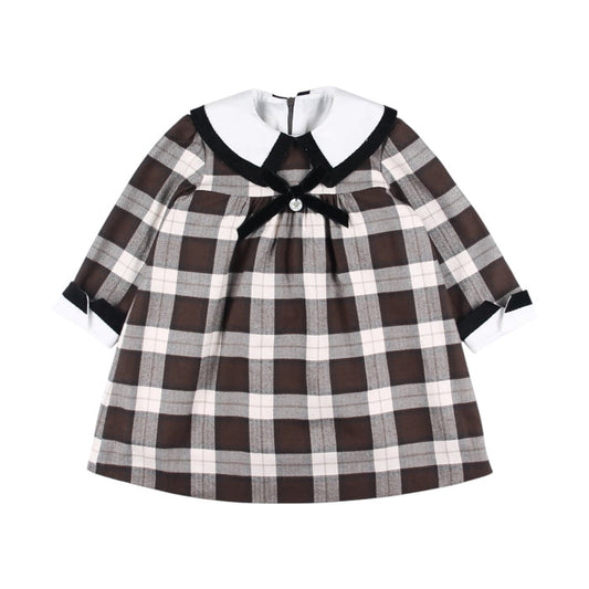 Wellington Girl Checkered Dress