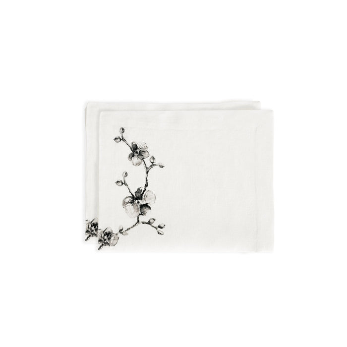 Michael Aram White Orchid Fingertip Towel Stand