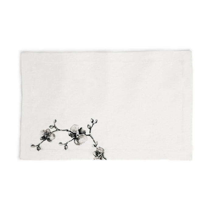 Michael Aram White Orchid Fingertip Towel Stand