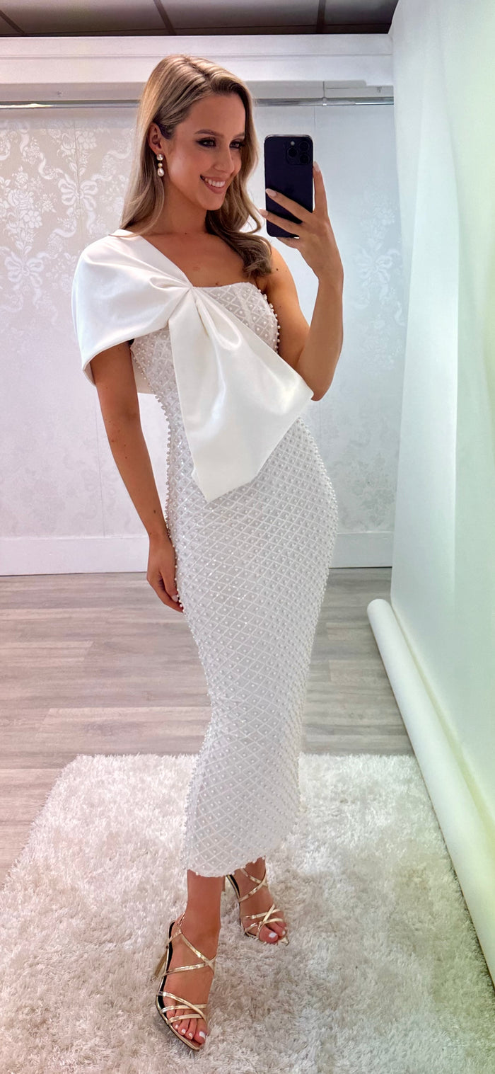 White Pearl Dress